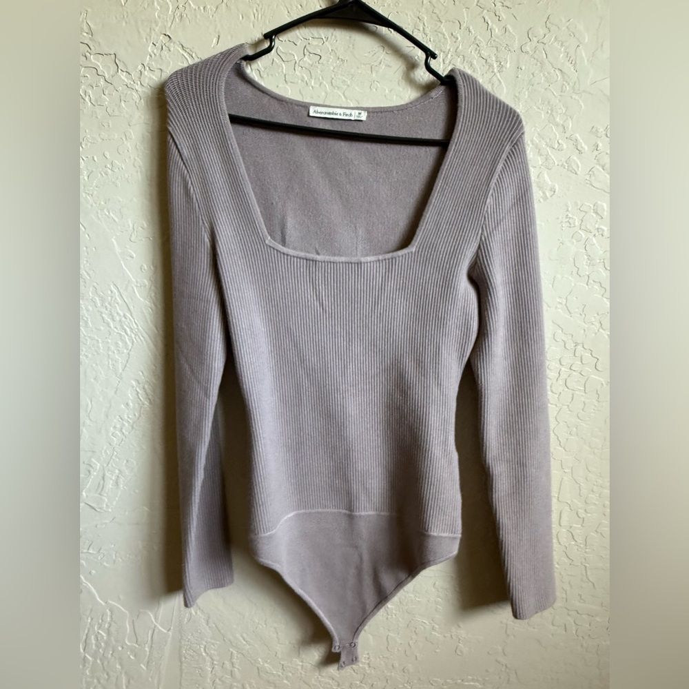 Abercrombie long sleeve bodysuit